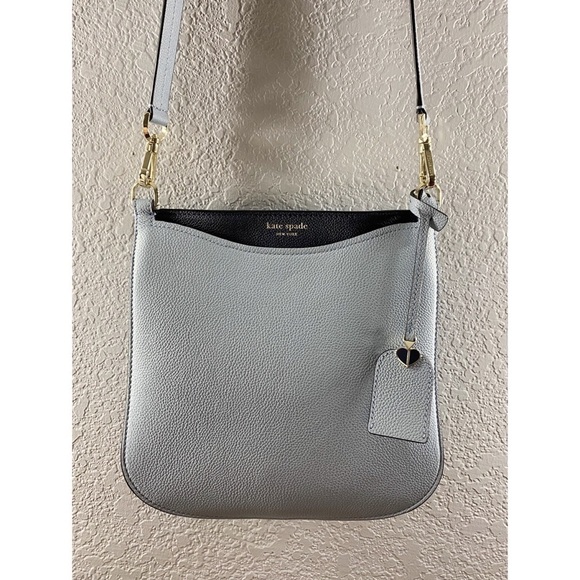 Kate Spade Blue Margaux Leather Large Crossbody - Picture 4 of 16